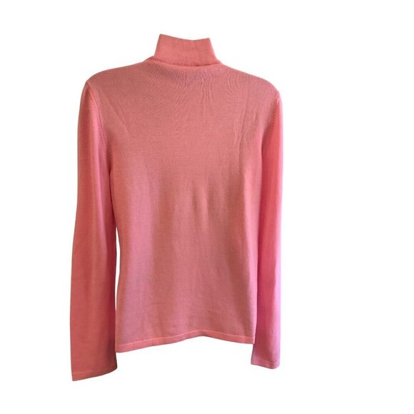 Les Copains womens sweater high neck lightweight small 34ch 23 L - Picture 2 of 5
